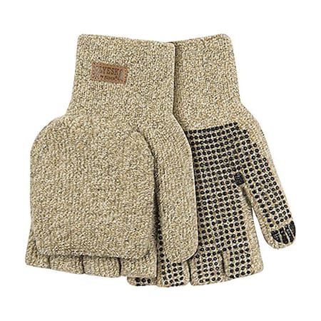 Kinco Alyeska Ragg Wool Mitts, Half Finger, PR 5210-M